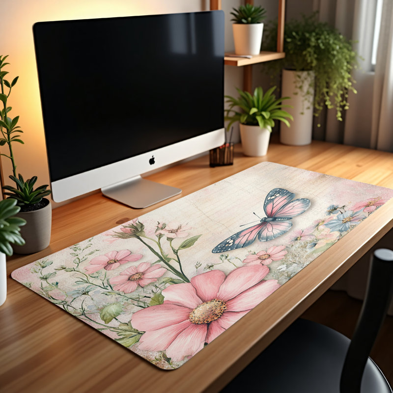 Polyester Desk Pad, 31.5x15.5