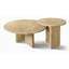 Ensemble de tables basses en marbre pour le salon-112544549