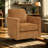 Sand Brandy Swivel Glider
