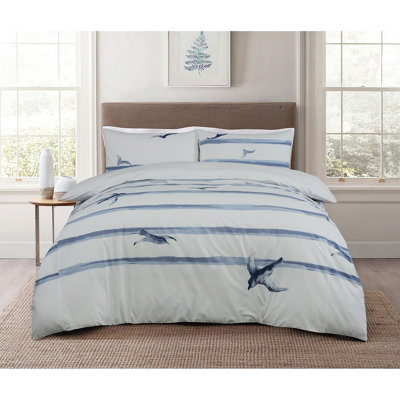 Mendell Cotton Nautical Duvet Cover Set with Pillowcases
