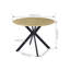Round Metal Base Dining Table