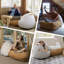 Chenille Refillable Bean Bag Chair