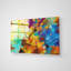 Élégante peinture décorative en verre trempé de 19,7 po x 27,6 po | 100% verre trempé, épaisseur: 0,16 pouce | Parfait pour la décoration intérieure, le salon et le bureau | Superbe œuvre d'art avec une esthétique moderne