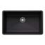 Precis SILGRANIT 32" L X 19" W Super Single Undermount Kitchen SInk-55784348