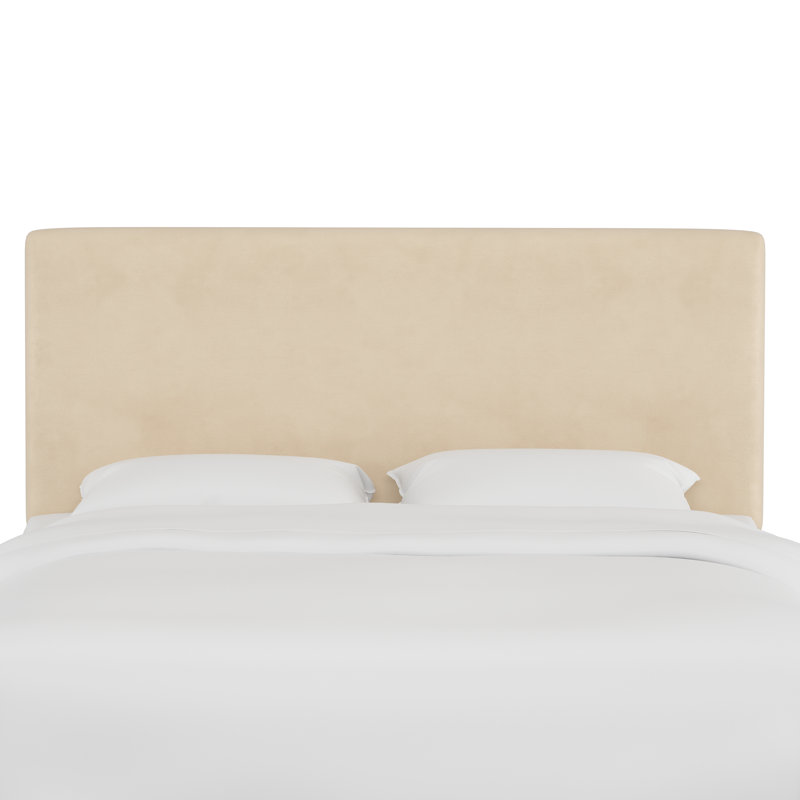 Eisley Upholstered Headboard, Full, Classic Pearl Performance Velvet