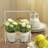9.1'' Faux Daisy in Ceramic Pot