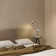 Kamra Aluminum LED Plug-in Swing Arm Sconce