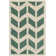 Deedie Hand Tufted Wool Chevron Rug