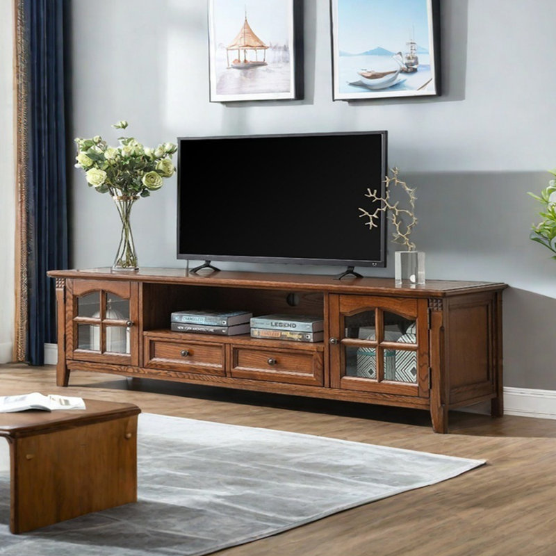 Rustic TV Stand, 86.61"