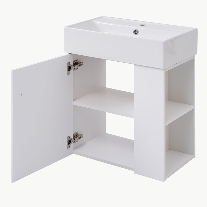 21.6inch Modern Floating Bathroom Vanity