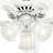 Builder Plus 52"  5 - Blade Standard Ceiling Fan with Pull Chain and Light Kit Included-23681156