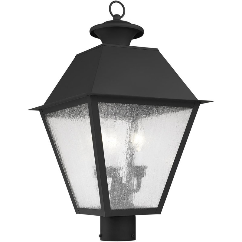 Luminaire suspendu d'extérieur 4 lumières, Noir