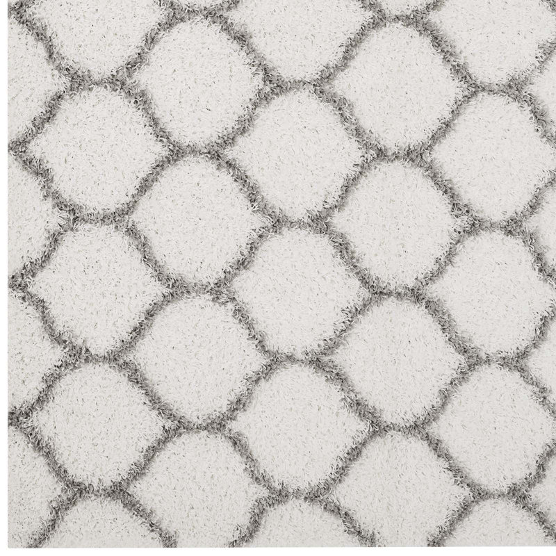 Tapis à poils longs Solvea, Rectangulaire 8 pi x 10 pi
