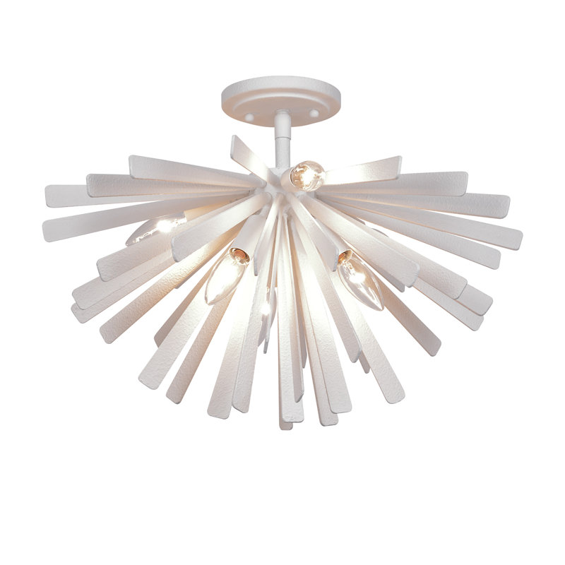 Confluence Flush Mount, Piastra White