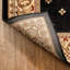 Tapis oriental noir Desborough-31478181