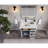 36" Solid Wood Single Bathroom Vanity with 1" Engineered Marble Top-1645153178
