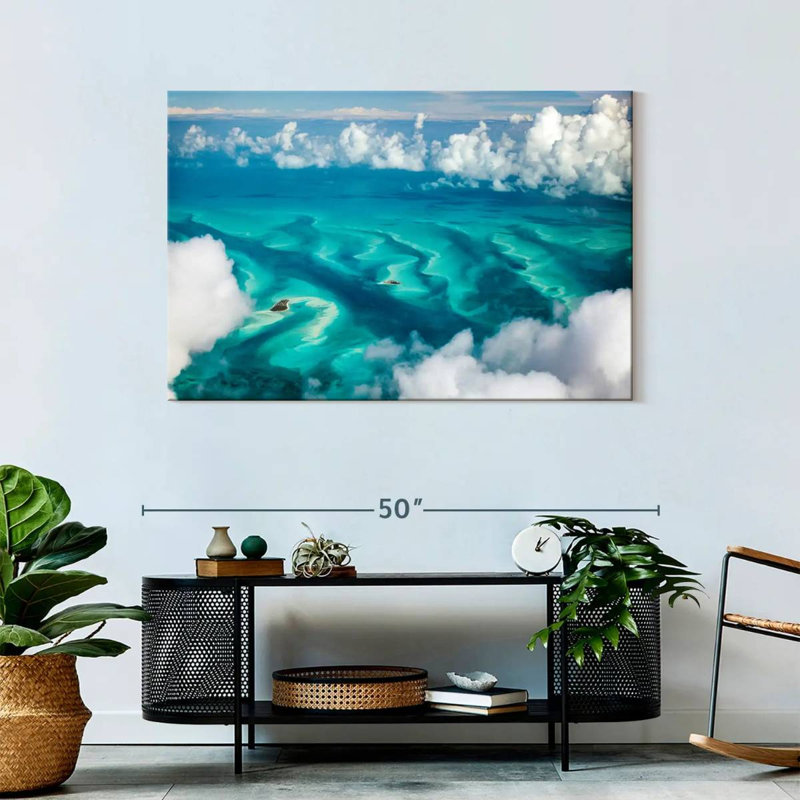 Gillard Bahamas Clouds, 30" H x 45" W