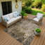 Tapis floral intérieur / extérieur lavable à la machine Kaczor ACN2224-118837425