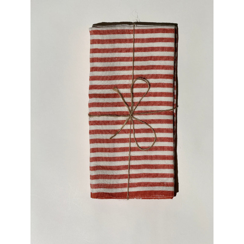 Adamsburg Linen Square Napkins, Clementine