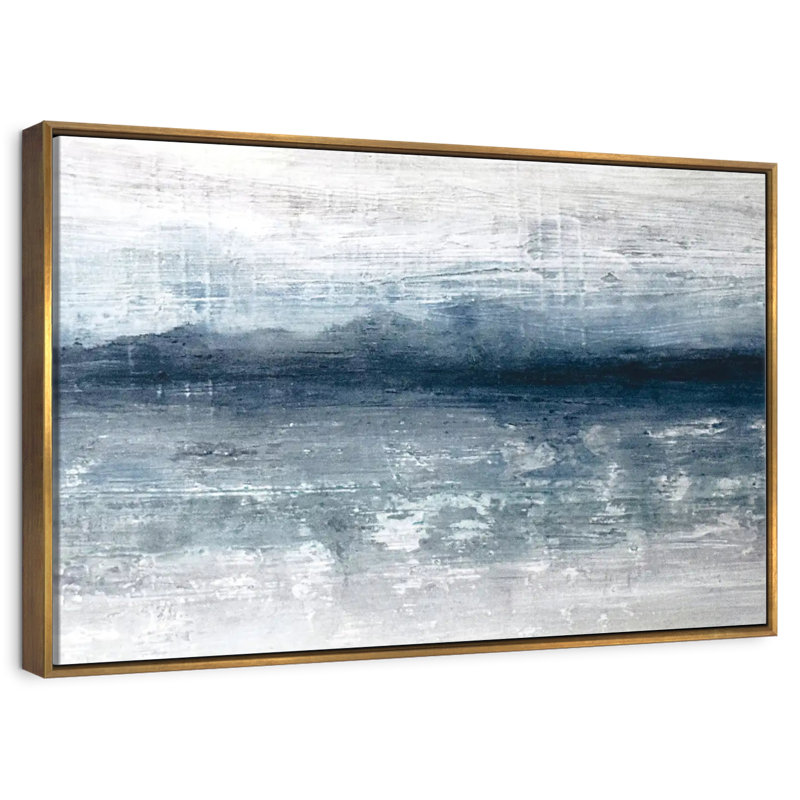 Horizon Clote, Cadre flottant doré, 25 po x 17 po
