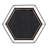 Latiffany Hexagon Mirror