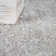 Rectangle Lisco Solid Machine Made Polypropylene Area Rug in Silver