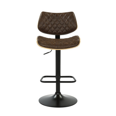 Swivel Yes Bar Stool with Steel Frame