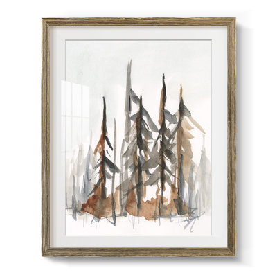 Impression encadrée embelli «Coastal Plain I»