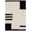 Beaufort Flatweave Area Rug in Black/Ivory-2016863424