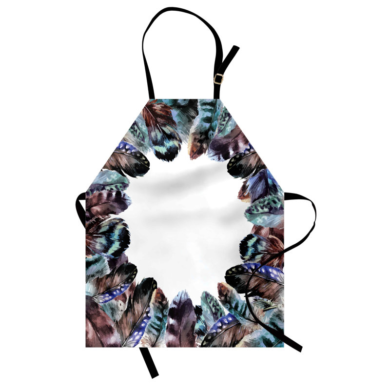 No Pattern Bib Apron