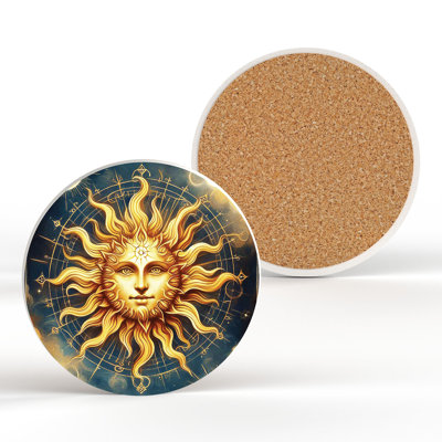 West Country Wizard Round 1 Piece Coaster