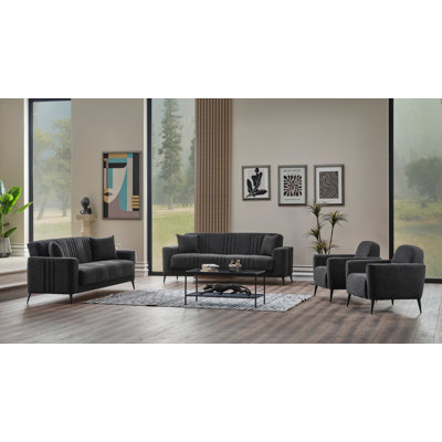 Jolit 3 - Piece Living Room Set