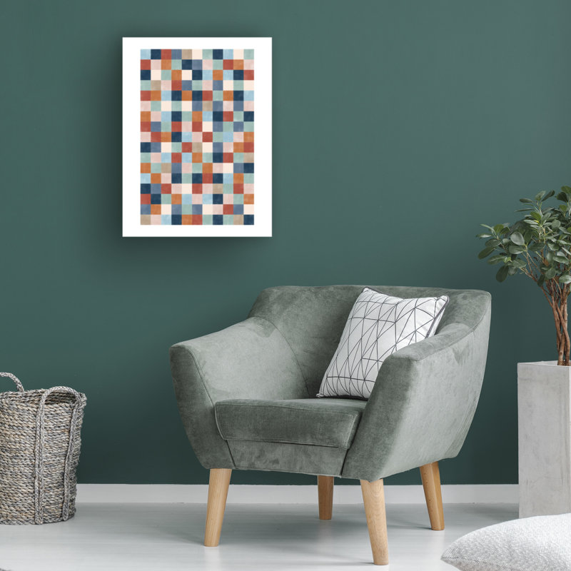 Art sur toile Elena Ristova Aspectratiobluerust58, H 14 po x l 19 po