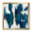 «Blue Glam Texture I», reproduction sur toile encadrée-48346623-48346625