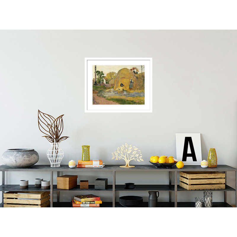 Paul Gauguin - estampe numérique encadrée, H 23,5 po x l 28,95 po