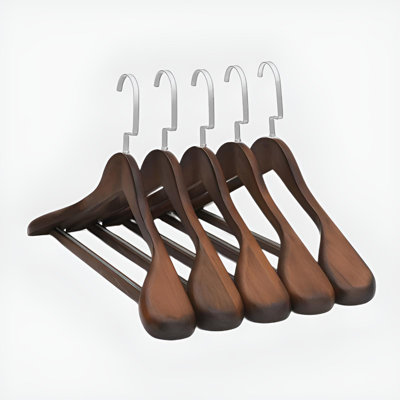 Executive Wood Hangers - Professional Garment Care