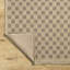 Outdoor Jute-Look Checkered Rug Tan/Black_MGE2311-974604520