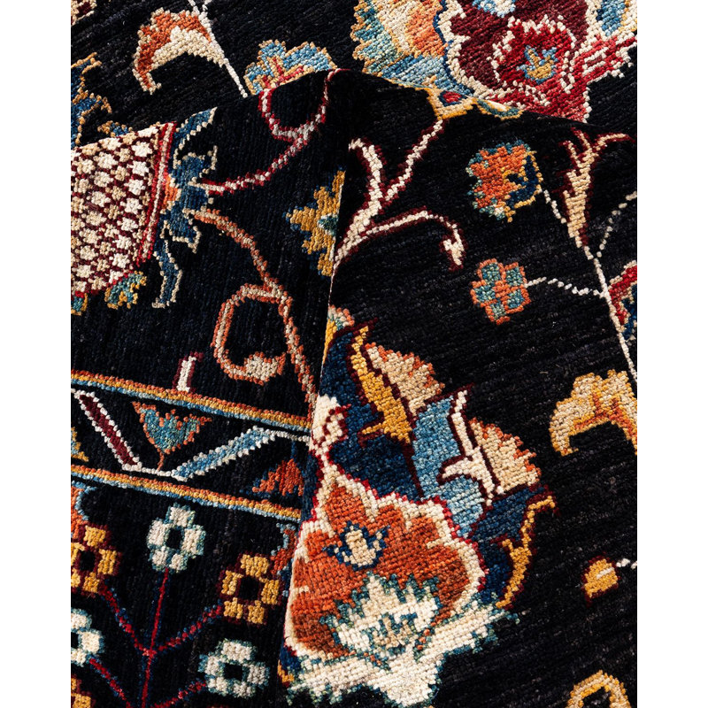 One-of-a-Kind Rectangle 8'1" X 9'5" Hand Knotted Area Rug