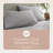 100% Organic Cotton Pillow Cases Queen Size Set of 2-100% Cotton Pillowcases GOTS Certified 500 Thread Count - Naturally Cooling Comfortable Breathable & Soft Pillow Cases (Grey, Queen)-118027641-118027638