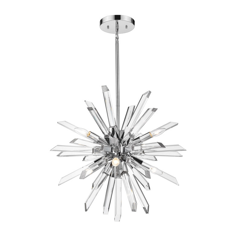 Lustre de sphère spoutnik 6 lumières Dewsbury
