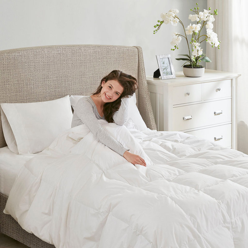 Édredon surdimensionné en duvet 100% coton