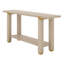 Console de 62,9 po avec console minimaliste moderne, canapé d'entrée en bois de pin massif avec détails en métal, tablette de rangement ouverte-548984790