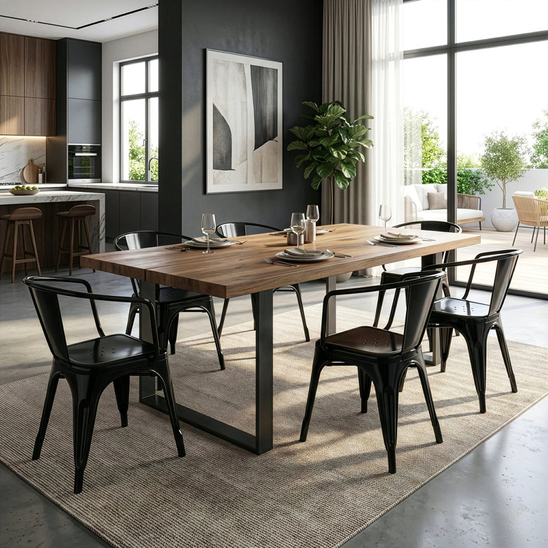 Fauteuil noir Oshiro