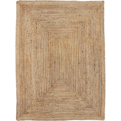 Nele Hand Braided Nature Jute Rug