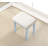 Moniys Wood Moniya Makeup Vanity Table And Stool Set-337259999