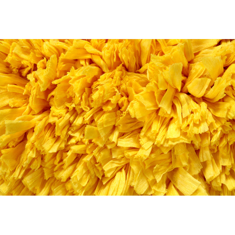Cotton Reversible Throw Pillow, 14" x 20", Yellow