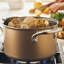 Anolon Ascend Hard Anodized Nonstick Saucepot with Lid, Induction Compatible 4 Quart
