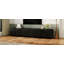 Meuble télé avec design arqué pour téléviseur de 80 po ou moins, table basse-1881667342