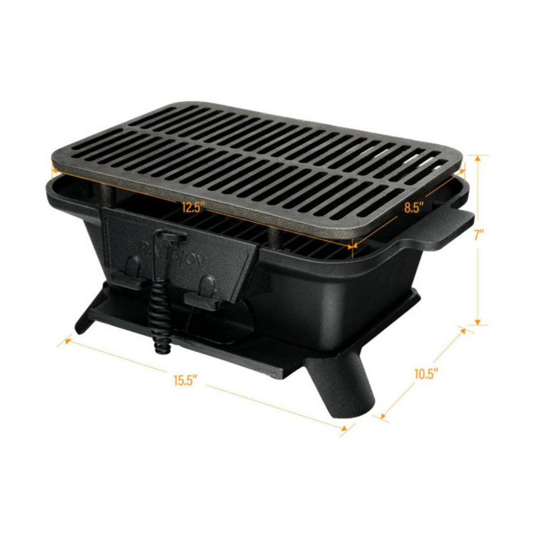  VANSTON Outdoor Electric Barbecue Grill & Smoker with