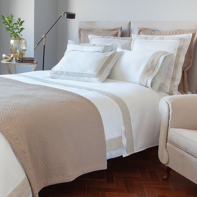 Simply Cotton_Matelassé, King Matelassé, Taupe